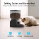 Автоматична годівниця Petwant Smart Pet Feeder 3 л, з Wi-Fi,  смарт кормушка з автоматичним дозатором, для тварин