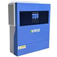 Гібридний інвертор Anenji ANJ-4000-24V, 24 В, 4000 Вт (Wi-Fi, безперебійник, UPS, ДБЖ)