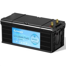 Акумулятор Kepworth LiFePO4 12V/200AH (2560W*h), Smart BMS, Bluetooth APP (літій-залізо-фосфатний акумулятор для ДБЖ (UPS))