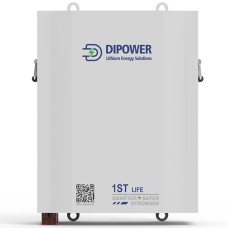 Акумулятор Dipower LiFePO4, Wall Mounted 48V/120AH, 5760W*h (літій-залізо-фосфатний акумулятор для ДБЖ (UPS))