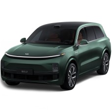 Гібридний автомобіль Li L9 Ultra, Green Pearl, флагманський 6-місний сімейний позашляховик (В наявності, Green Pearl, Black and orange, 21&quot; Silver, Так)