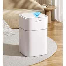 Сенсорне відро для сміття 16 л Joybos Z49 Sensor Trash Can-16L, з стерилізацією, інтелектуальне відкривання, білий, товари для дому