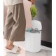 Сенсорное мусорное ведро 12 л Yiwei Sensor Oval Trash Bin-12, водонепроницаемый, белый/золотистый, товары для дома