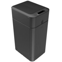 Сенсорное мусорное ведро 19 л Hengze Sensor Trash Can-19, интеллектуальное открывание, черный, товары для дома