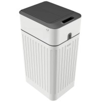 Сенсорне відро для сміття  19 л Hengze Sensor Trash Can-19, інтелектуальне відкривання, білий, товари для дому