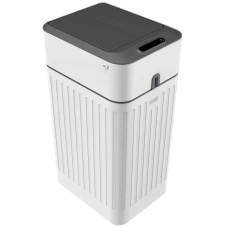 Сенсорное мусорное ведро 19 л Hengze Sensor Trash Can-19, интеллектуальное открывание, белый, товары для дома