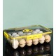 Контейнер для яиц Idea Egg Holder на 24 яйца, 32,5х22,5х9 см (с таймером свежести и двойным дном для слива), желтый, товары для дома