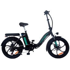 Електровелосипед фетбайк HITWAY BK6S (350 Вт; 12 А/год; 36 В), колеса 20", чорний