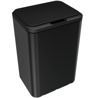 Сенсорное мусорное ведро 20 л Hengze Sensor Trash Can-20, интеллектуальное открывание, черный, товары для дома