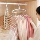 Вешалка для одежды Joybos Wardrobe Rack многоуровневая (пластиковая), белый