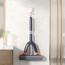 Швабра з віджимом для миття вікон та поверхонь міні Joybos S04 Hands-Free Sponge Mop для підлоги, 20 см, 20*4,5*71 см, товари для дому