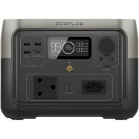 Зарядна станція EcoFlow River 2 Max 500 Вт, 512 Вт*год, ZMR610-B (електростанція для дому)