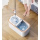 Швабра с отжимом Joybos Floor Cleaning Mop с системой выжимания и вращающимся мопом на 360-градусным отжимом, с 2 сменными мопами, товары для дома