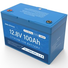 Акумулятор VESTWOODS LiFePO4 12V/100AH, 1280W*h, 100A, Smart BMS, Bluetooth APP (літій-залізо-фосфатний акумулятор для ДБЖ (UPS))