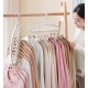 Вішалка для одягу Joybos Wardrobe Rack багаторівнева (пластикова), білий, товари для дому