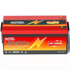 Аккумулятор MOSEWORTH LiFePO4 24V/100AH ​​(2400W*h) (литий-железо-фосфатный аккумулятор для ИБП (UPS))