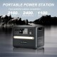 Зарядная станция TALLPOWER V2400, 2400 Вт, 2160 Вт*ч (электростанция для дома, UPS, ИБП), серый