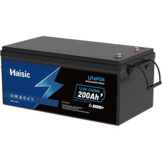 Аккумулятор Haisic LiFePO4 12V/200AH, 2560W*h, 200А (литий-железо-фосфатный аккумулятор для ИБП (UPS))