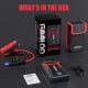 Пускозарядное устройство Gooloo GE1500, 18000 mAh (Jump Starter, бустер для авто)