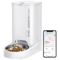 Автоматична годівниця PetKit Element Solo Smart Pet Feeder 3 л, з Wi-Fi, смарт кормушка з автоматичним дозатором для тварин