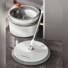 Швабра с 360-градусным отжимом и ведром Joybos S01 Spin Mop, моп 31*19*132 см, 2 сменных мопа в комплекте, товары для дома