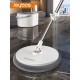 Швабра с 360-градусным отжимом и ведром Joybos S01 Spin Mop, моп 31*19*132 см, 2 сменных мопа в комплекте, товары для дома