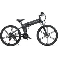 Электровелосипед SAMEBIKE LO26-II (500 Вт; 10 А/час; 48 В), колеса 26", с ручкой газа, черный