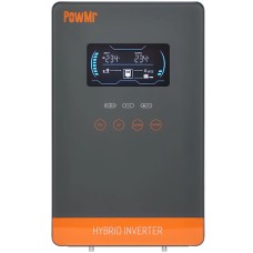 Гибридный инвертор Powmr POW-HVM6.5K-48V-P, 48 В, 6500 Вт (бесперебойник, UPS, ИБП)