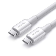 Кабель USB 2.0 Type-C M-M, 2 м, (20V/5A), (100W) Білий, US300 UGREEN