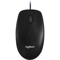 Мишка Logitech M100, 3кн., 1000 dpi, чорна