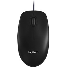 Мишка Logitech M100, 3кн., 1000 dpi, чорна