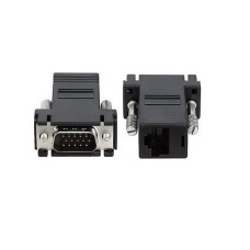 Перехідник VGA 15M --> RJ45 F (CAT5, CAT6)