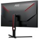 TFT 31.5" AOC U32G3X, 4K UHD IPS 144Гц, 1мс, HDMIx2, DPx2, чорний з червоним