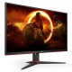 TFT 27" AOC Q27G2E/BK, QHD, VA, 155Гц, 1 мс, 2х HDMI, DP, чорний з червоним