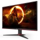 TFT 27" AOC Q27G2E/BK, QHD, VA, 155Гц, 1 мс, 2х HDMI, DP, чорний з червоним