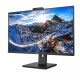 TFT 31.5" Philips 326P1H, QHD, IPS, DP, HDMI x 2, USB-С, RJ-45, webcam, Pivot, HAS, колонки, чорний