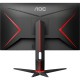 TFT 27" AOC 27G2ZN3/BK, VA, 280Гц, 0,5ms, HDMIx2, DP, HAS, Pivot, чорний з червоним