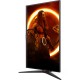 TFT 27" AOC 27G2ZN3/BK, VA, 280Гц, 0,5ms, HDMIx2, DP, HAS, Pivot, чорний з червоним