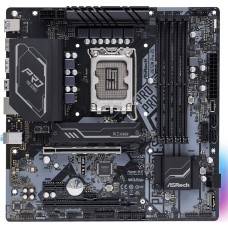 ASRock H670M PRO RS/Ref (1700/H670, 4*DDR4, 2xPCIex16, 4xSATAІІІ, 2xM.2, GLan, 7.1ch, mATX)