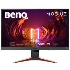 TFT 24" BenQ EX240N, VA, 165 Gz, 1 мс, HDMI, DP, колонки, темно-сірий