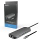 Док-станція USB3.2 Type-C --> HDMI/USB 3.2x2/RJ45/USB-C/SD/TF/PD 80W/Audio 9-in-1 DSC-901 CHIEFTEC