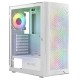 Корпус LogicConcept ARAMIS MESH+GLASS ARGB fans 4x120mm WHITE без БЖ ATX