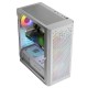 Корпус LogicConcept ARAMIS MESH+GLASS ARGB fans 4x120mm WHITE без БЖ ATX