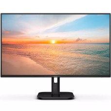 TFT 23.8" Philips 24E1N1100A, IPS, 100Hz, 1мс, VGA, HDMI,  колонки, чорний