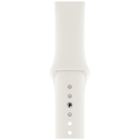 Оригінальний спортивний ремінець для Apple Watch 42/44/45/49 mm White Sport Band (MJ4M2 / MTPK2)