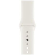 Оригінальний ремінець для Apple Watch 38/40/41 mm Sport Band (White) (MTP52)