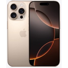 Смартфон Apple iPhone 16 Pro 256GB eSIM Desert Titanium (MYMJ3)