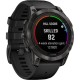 Смарт-годинник Garmin Fenix 7 Pro Sapphire Solar Carbon G. DLC Tit. with Black Band (010-02777-10/11/54)    