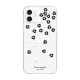 Чохол kate spade new york Protective Hardshell Case (1-PC Comold) for iPhone 12 - Pro - Scattered Flowers Black/White/Gold Gems/Clear/White Bumper