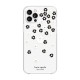 Чохол kate spade new york Protective Hardshell Case (1-PC Comold) for iPhone 12 - Pro - Scattered Flowers Black/White/Gold Gems/Clear/White Bumper